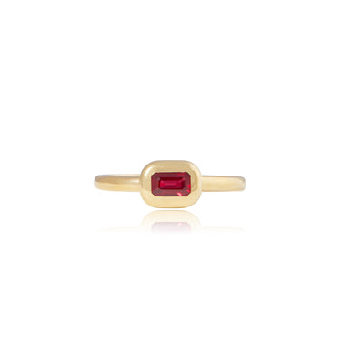 BABY BUBBLE RUBY RING