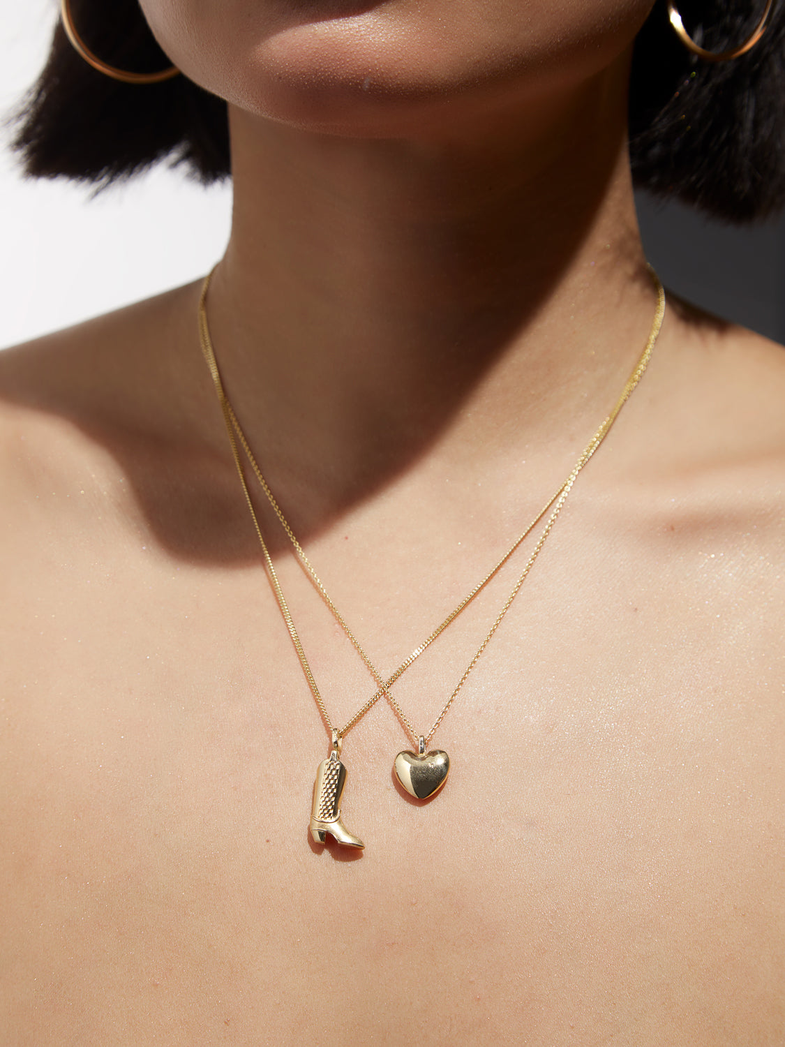 PUFFY HEART PENDANT