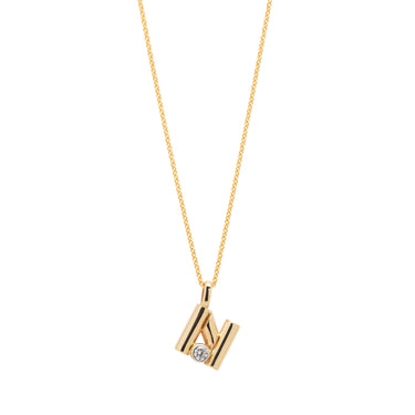 VADABET DIAMOND INITIAL CHARM