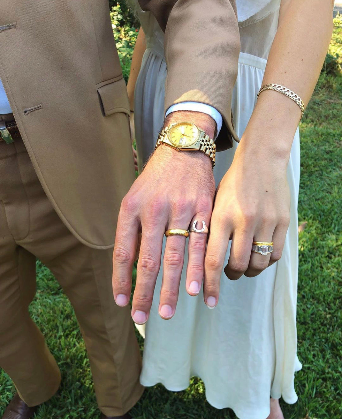 CUSTOM 22K WEDDING BANDS