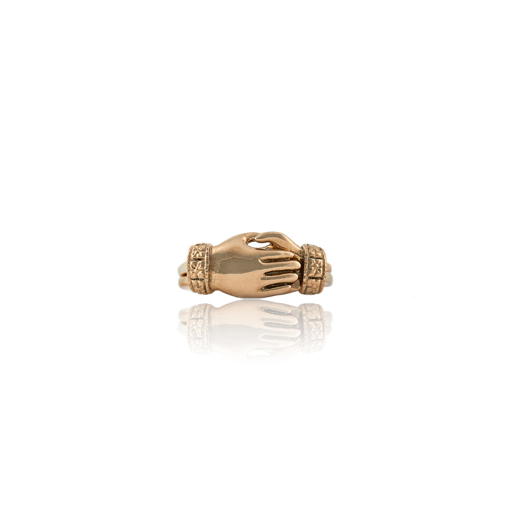 HOLDING HANDS RING