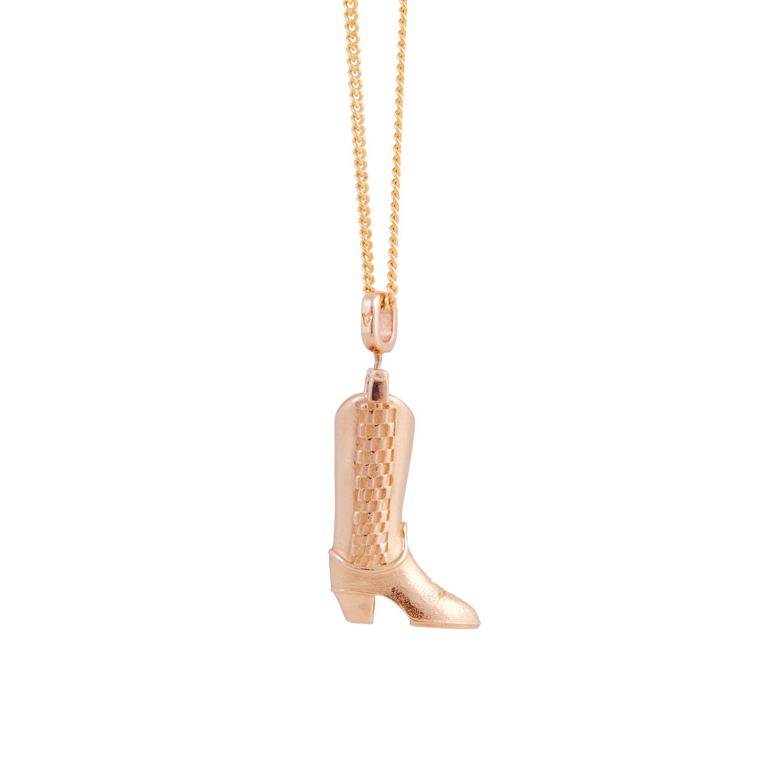 TEXAS TOE COWBOY BOOT PENDANT